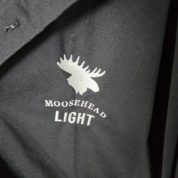 COre, XL, Black, Moosehead Light Logo Polo Shirt. - Picture 3 of 5